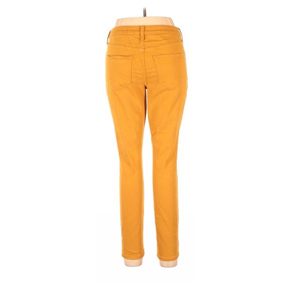 Mustard yellow stretchy skinny jean. - Picture 2 of 4